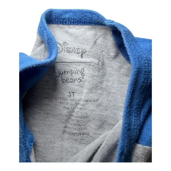 Disney Jumping Beans Shirts Kids 3T Mickey Toy Story Frozen Grey Blue Bundle 3pc - Picture 14 of 14